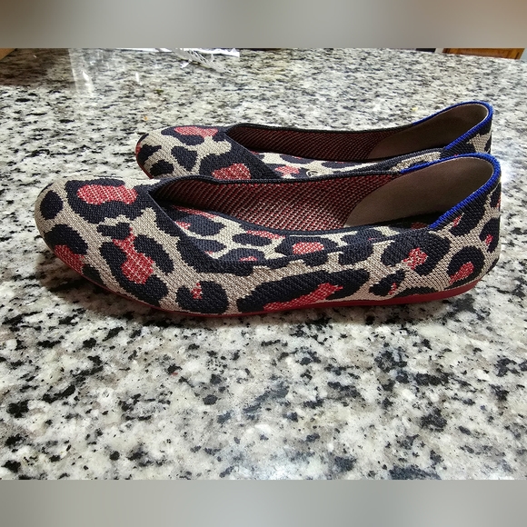 Rothys Red Cat Flats - Picture 2 of 3